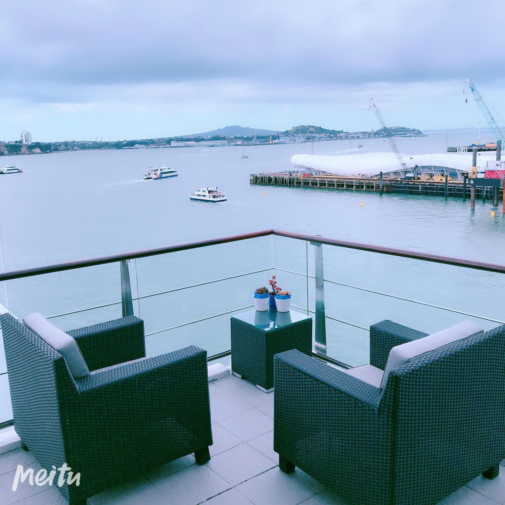 All New Lux Panoramic Sea-View Penthouse On Princes Wharf! The Heart Of Auckland Cbd! Free Parking! Appartement Buitenkant foto