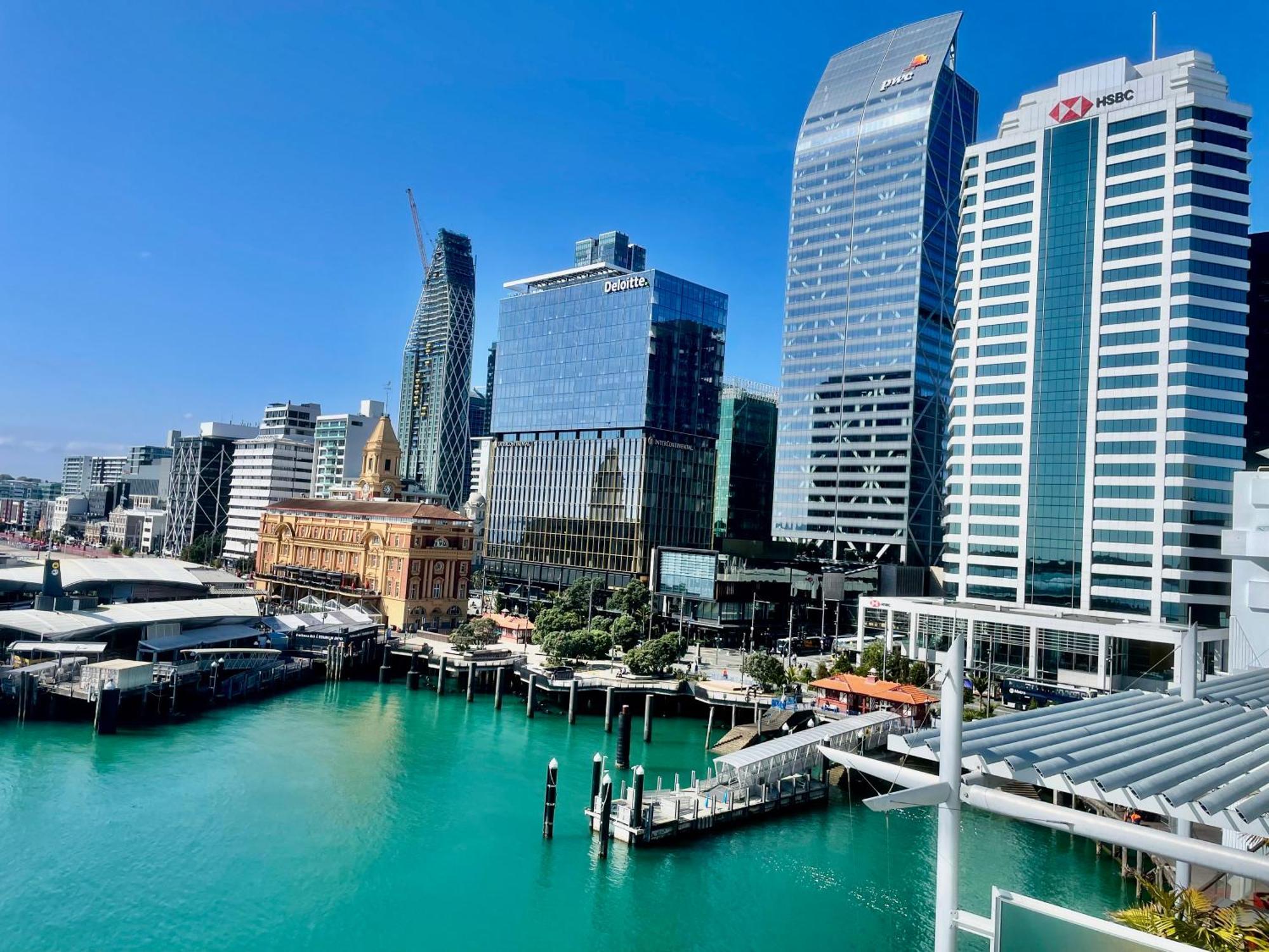 All New Lux Panoramic Sea-View Penthouse On Princes Wharf! The Heart Of Auckland Cbd! Free Parking! Appartement Buitenkant foto